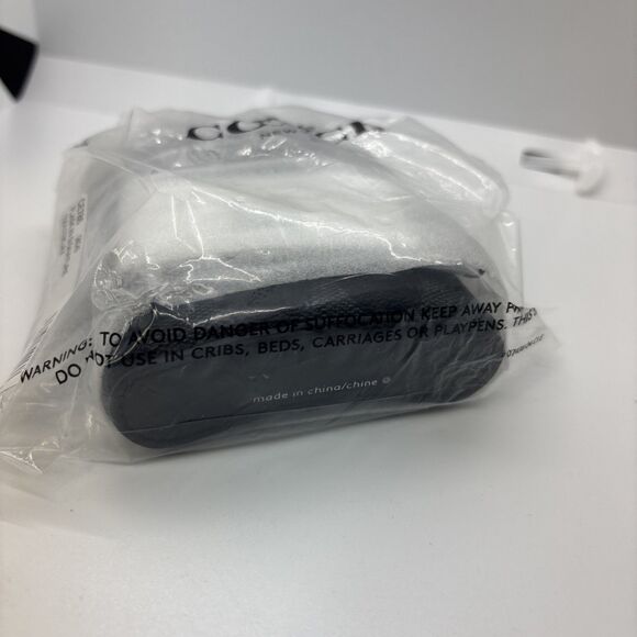 NWT COACH FLASK IN SIGNATURE CE786 BEVERAGE ALCOHOL BOTTLE CASE HOLDER Charcoal - Picture 2 of 7